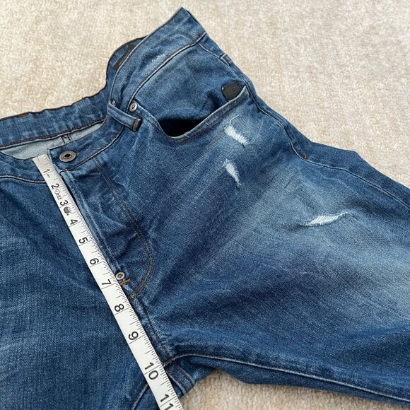 G-Star Raw Attacc Slim Straight Button Fly Jeans 36 Blue - Picture 7 of 11